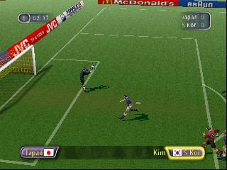 FIFA - Road to World Cup 98 - World Cup heno Michi (Japan) In game screenshot